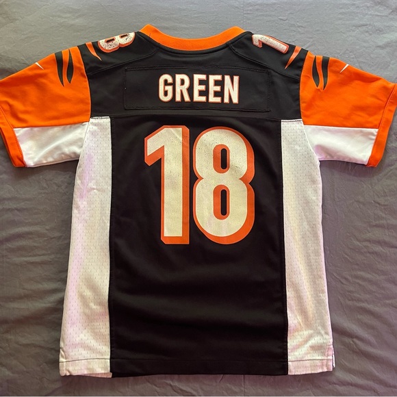 🏈GREEN🏈Official NFL Cincinnati Bengals (AJ. Green) NIKE JERSEY! - Picture 8 of 11